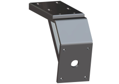 Deck Mount Short-Short 8" Aft-6" Drop